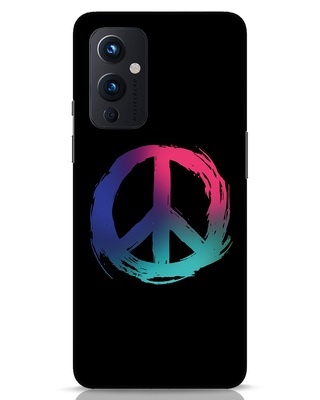 Shop Colors Of Peace OnePlus 9 Mobile Covers-Front