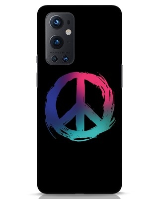 Shop Colors Of Peace OnePlus 9 Pro Mobile Cover-Front