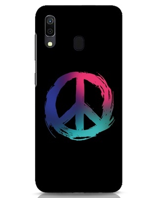 Shop Colors Of Peace Samsung Galaxy A30 Mobile Cover-Front
