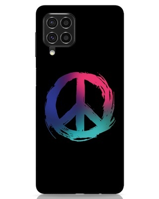 Shop Colors Of Peace Samsung Galaxy F62 Mobile Covers-Front