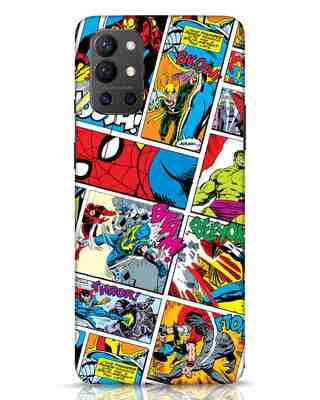 Shop Comic Page  OnePlus 9R Mobile Cover (AVL)-Front