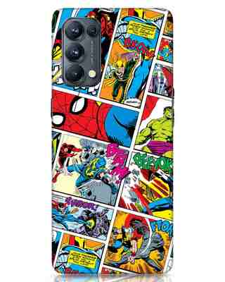 Shop Comic Page (AVL) Oppo Reno 5 Pro Mobile Covers-Front