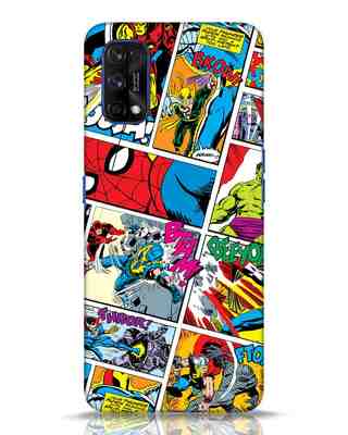 Shop Comic Page Realme 7 Pro Mobile Covers (AVL)-Front