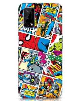 Shop Comic Page Realme Narzo 30 Pro Mobile Covers (AVL)-Front