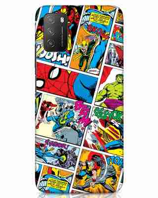 Shop Comic Page Xiaomi Poco M3 Mobile Cover (AVL)-Front