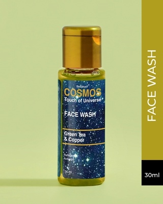 Shop COSMOS Face Wash by Bewakoof With Green Tea & Copper 30ml-Front