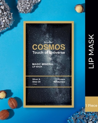 Shop COSMOS Magic Mineral Lip Mask by Bewakoof with Silver & Shea Oil-Front