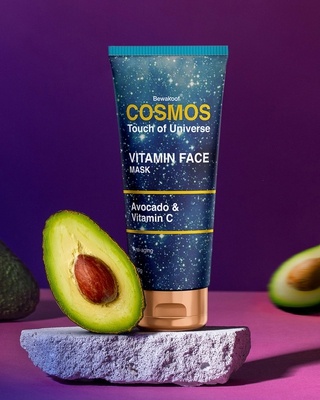 Shop COSMOS Vitamin Face Mask by Bewakoof with Avocado and Vitamin C 100g-Front