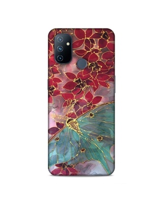Shop CoversPanda Floral Print 3D Designer Case for OnePlus Nord n100-Front