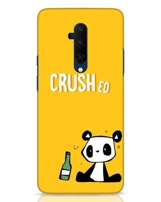 Shop Crushed Panda Designer Hard Cover for OnePlus 7T Pro-Front