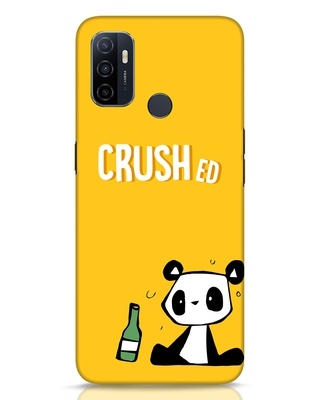 Shop Crushed Panda Designer Hard Cover for Oppo A53-Front