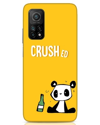 Shop Crushed Panda Designer Hard Cover for Xiaomi Mi 10T-Front