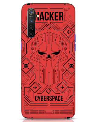 Shop Cyber Hack Realme 6 Mobile Cover-Front