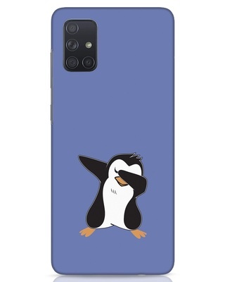 Shop Dab Penguin Samsung Galaxy A71 Mobile Cover-Front