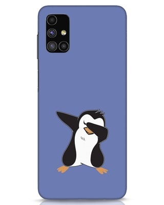 Shop Dab Penguin Samsung Galaxy M51 Mobile Cover-Front