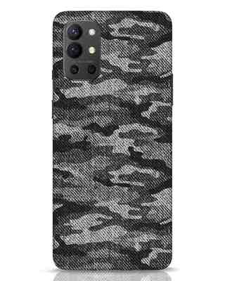 Shop Dark Camo OnePlus 9R Mobile Covers-Front