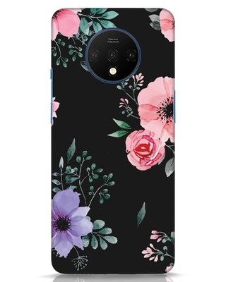 Shop Dark Florals OnePlus 7T Mobile Cover-Front