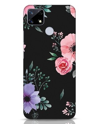 Shop Dark Florals Realme Narzo 20 Mobile Cover-Front