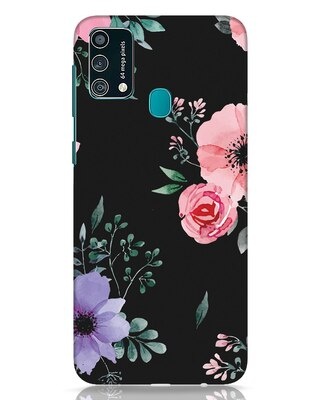Shop Dark Florals Samsung Galaxy F41 Mobile Cover-Front