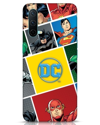 Shop Dc Square 3D Designer Cover for OnePlus Nord CE-Front