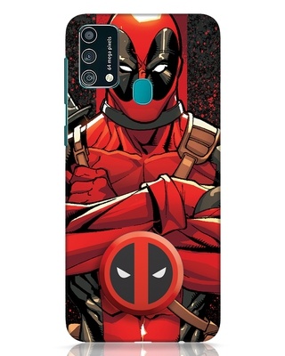 Shop Deadpool 3D Designer Cover for Samsung Galaxy F41-Front
