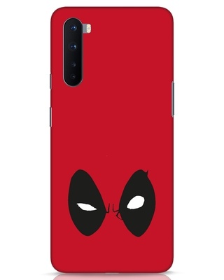 Shop Deadpool Eyes (DPL) Designer Hard Cover for OnePlus Nord-Front