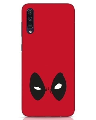 Shop Deadpool Eyes (DPL) Designer Hard Cover for Samsung Galaxy A50-Front