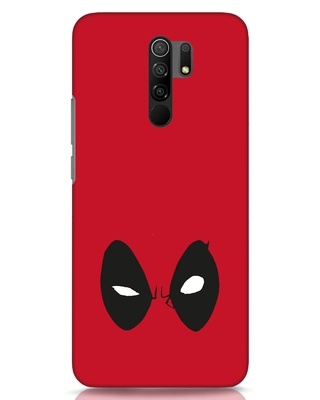 Shop Deadpool Eyes (DPL) Designer Hard Cover for Xiaomi Redmi 9 Prime-Front