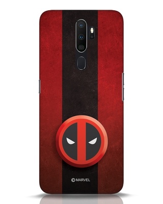 Shop Deadpool Shadow 3D Designer Cover for Oppo A5 2020-Front