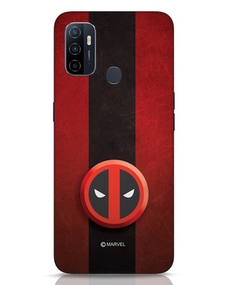 Shop Deadpool Shadow 3D Designer Cover for Oppo A53-Front