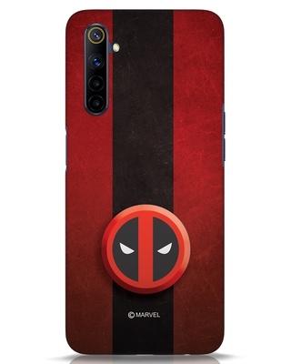 Shop Deadpool Shadow 3D Designer Cover for Realme 6i-Front
