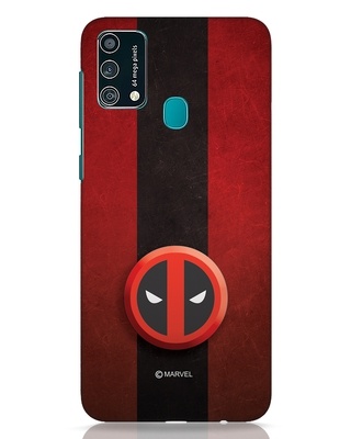 Shop Deadpool Shadow 3D Designer Cover for Samsung Galaxy F41-Front