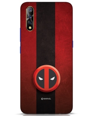 Shop Deadpool Shadow 3D Designer Cover for Vivo S1-Front