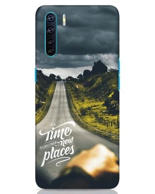 Shop Discover New Places Oppo F15 Mobile Cover-Front