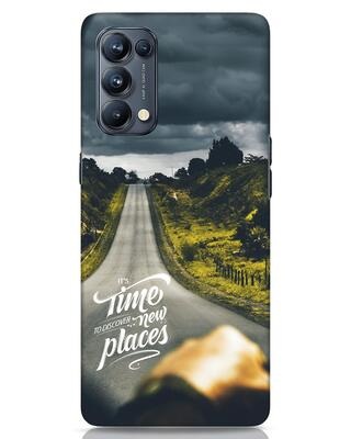 Shop Discover New Places Oppo Reno 5 Pro Mobile Cover-Front