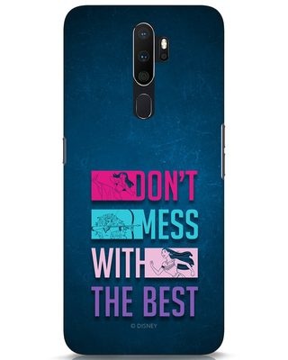 Shop Don't Mess With The Best Oppo A5 2020 Mobile Cover (DL)-Front