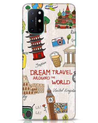 Shop Dream Travel OnePlus 8T Mobile Cover-Front