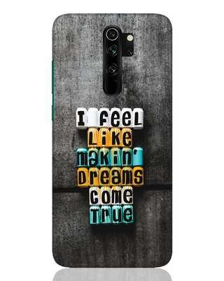 Shop Dreams Come True Designer Hard Cover for Xiaomi Redmi Note 8 Pro-Front