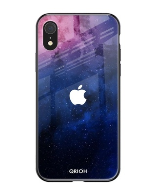 Shop Dreamzone Printed Premium Glass Cover for iPhone XR (Shock Proof, Lightweight)-Front
