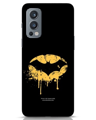 Shop Dripping Batman (BML) Designer Hard Cover for OnePlus Nord 2-Front