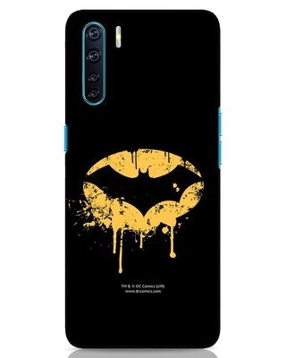 Shop Dripping Batman Oppo F15 Mobile Cover (BML)-Front