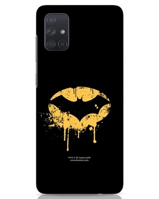 Shop Dripping Batman Samsung Galaxy A71 Mobile Cover (BML)-Front