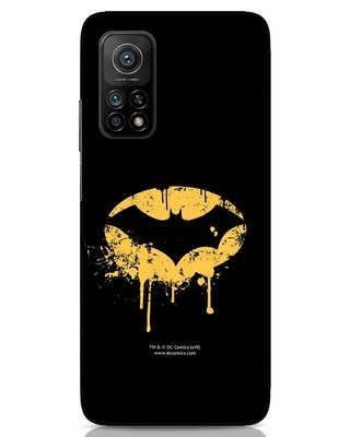 Shop Dripping Batman Xiaomi Mi 10T Mobile Cover (BML)-Front