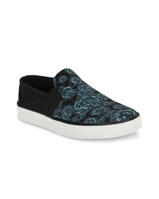 Shop Men's Corona Printed Polycanvas Slip-On Casual Sneaker-Front