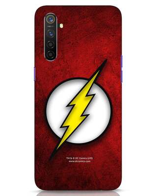 Shop Flash Logo Realme 6 Mobile Cover (BML)-Front