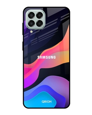Shop Fluid Printed Premium Glass Cover for Samsung Galaxy M53 5G (Shock Proof, Light Weight)-Front