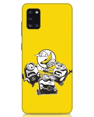 Shop Flying Minion Samsung Galaxy A31 Mobile Cover-Front