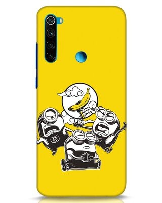 Shop Flying Minion Xiaomi Redmi Note 8 Mobile Cover Mobile Cover-Front