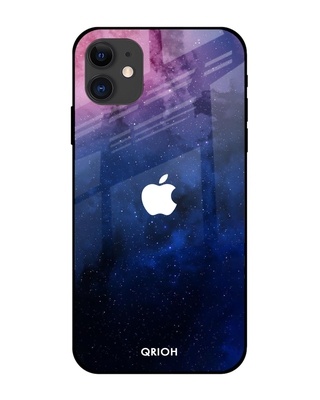 Shop Dreamzone Printed Silicon Glass Cover For iPhone 12 Mini (Light Weight, Impact Resistant)-Front