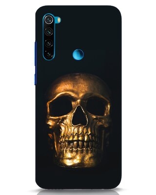 Shop Golden Skull Xiaomi Redmi Note 8 Mobile Cover-Front